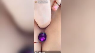 Andrea Abeli Anal Plug Dildo Masturbation Snapchat Xxx Porn Videos