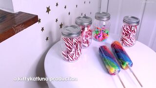 Kittykatluna Candy Shop Lollipop Blowjob | Pussy Fuck Premium Video Mfc