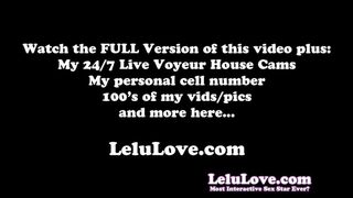 Lelu Love-Webcam: Dark Lipstick And Dildo Fucking