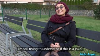 [Publicagent] Yasmeena - Afghan Beauty Gives Forest Blowjob